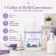 Ginger Lily Farms Botanicals Foaming Hand Soap, Lavender Chamomile, 1 Gallon Refill (Pack of 4)