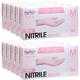 ForPro Pink Nitrile Glove M 100-ct, 10pk