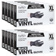 ForPro Black Powder-Free Vinyl Gloves X-Large 100-Count, Pack o 10
