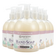 Ginger Lily Farms Botanicals Whispering Rose Conditioning Hand Soap, 16.9oz, Pack of 6