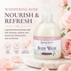 Ginger Lily Farms Botanicals Whispering Rose Nourishing Body Wash, 16.9oz