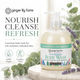 Ginger Lily Farms Botanicals Eucalyptus Tranquility Nourishing Body Wash, 16.9oz, Pack of 6