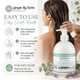 Ginger Lily Farms Botanicals Eucalyptus Tranquility Moisturizing Conditioner, 16.9oz