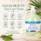 Ginger Lily Farms Botanicals Island Tranquility Moisturizing Shampoo, 16.9, Pack of 6
