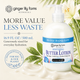 Ginger Lily Farms Botanicals Island Tranquility Soothing Butter Lotion, 16.9oz, Pack of 6