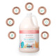 Ginger Lily Farms Botanicals Champagne Mimosa Moisturizing Shampoo, 1 Gallon refill, Pack of 4