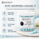 Ginger Lily Farms Manicure Spa Tablets, Ocean Scent, 250ct