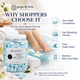 Ginger Lily Farms Pedicure Spa Tablets, Ocean Scent, 600ct