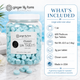 Ginger Lily Farms Pedicure Spa Tablets, Ocean Scent, 600ct