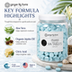 Ginger Lily Farms Pedicure Spa Tablets, Ocean Scent, 600ct