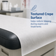 ForPro Crepe Exam Table Paper Roll 21" x 225' 12ct