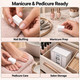 ForPro Mini Buffing Block White 100/180 Grit 1000-Count
