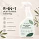 Ginger Lily Farms Bio-Enzyme 5-in-1 Multi-Surface Cleaner Spray, 32 Oz