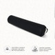 ForPro Round Bolster Black