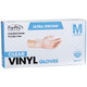 ForPro Clear Powder-Free Vinyl Gloves Medium 100-Count
