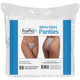ForPro Bikini Panty White 50-Count