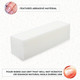 ForPro Super White Buffing Block 240 Grit 20-Count