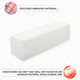 ForPro Super White Buffing Block 120 Grit 20-Count