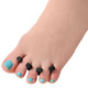 ForPro Sole Toe Separators Black 144-Count
