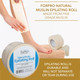 ForPro Natural Muslin Wax Epilating Roll 3.25" W x 40 Yds.