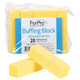 ForPro Ultra Gold Buffing Block, 240 Grit