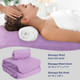 Premium Flannel 3-Piece Massage Sheet Set Lavender