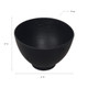 ForPro Silicone Mixing Bowl, Black, Flexible, Odorless, for Mixing Facials, Massage, Body and Other Products, 8 Ounces
