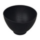 ForPro Silicone Mixing Bowl, Black, Flexible, Odorless, for Mixing Facials, Massage, Body and Other Products, 14 Ounces