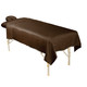 Premium Microfiber 3-Piece Massage Sheet Set Chocolate