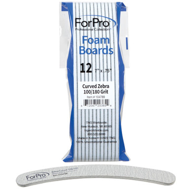 HEBERT フライマテリアル PRO GRADE ForPro Zebra Foam Board Curve 100/180g 12-ct