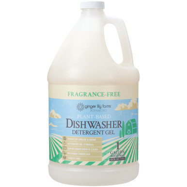 Ginger Lily Farms Botanicals Plant-Based Dishwasher Detergent Gel