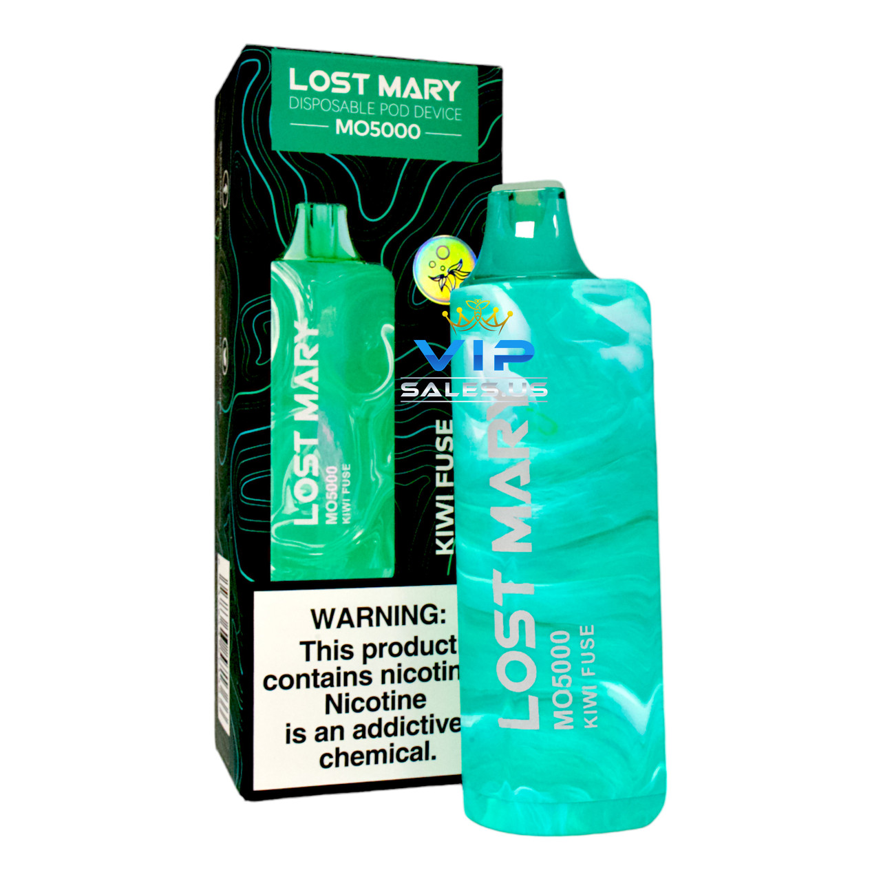 Lost Mary OS5000 Disposable Vape 5% Nicotine Kiwi Fuse