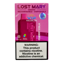 Lost Mary OS5000 Disposable Vape 5% Nicotine Cherry Cola