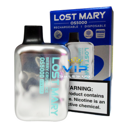 Lost Mary OS5000 Disposable Vape 5% Nicotine Berry Crush Ice