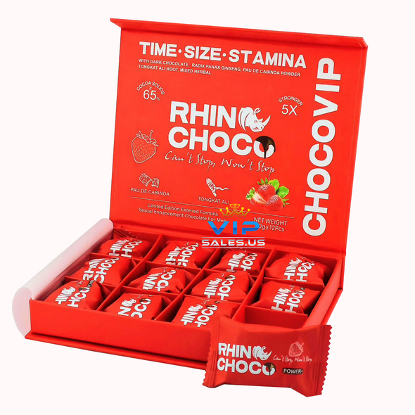 Rhino Red Choco Sexual Enhancement Chocolate