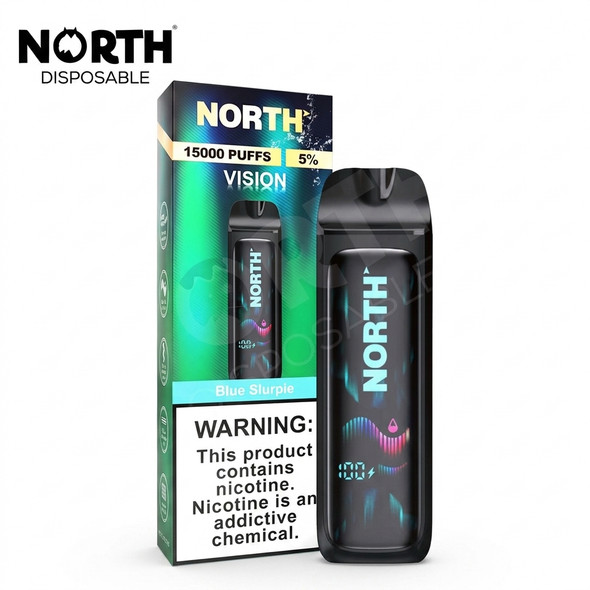 North Vision 15K Disposable — Blue Slurpie