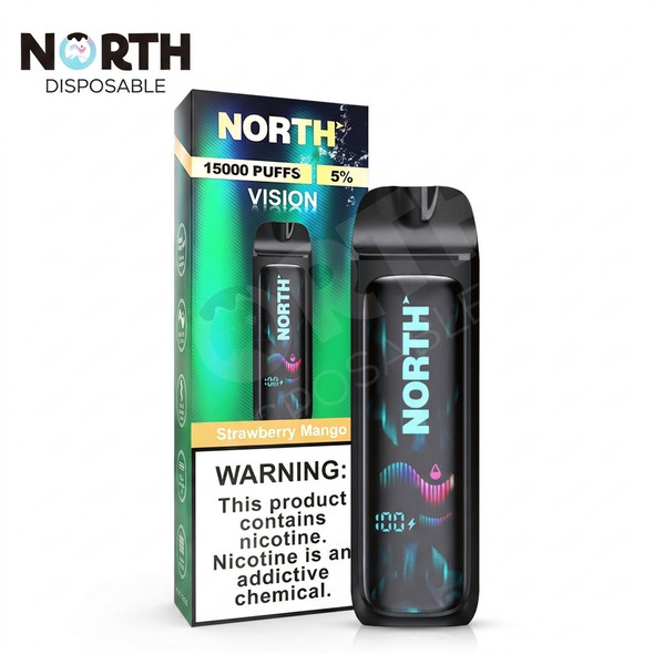 North Vision 15K Disposable — Strawberry Mango