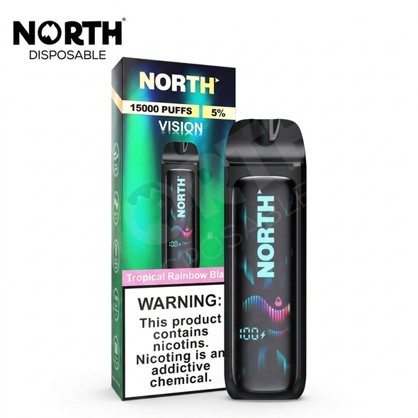 North Vision 15K Disposable — Tropical Rainbow Blast
