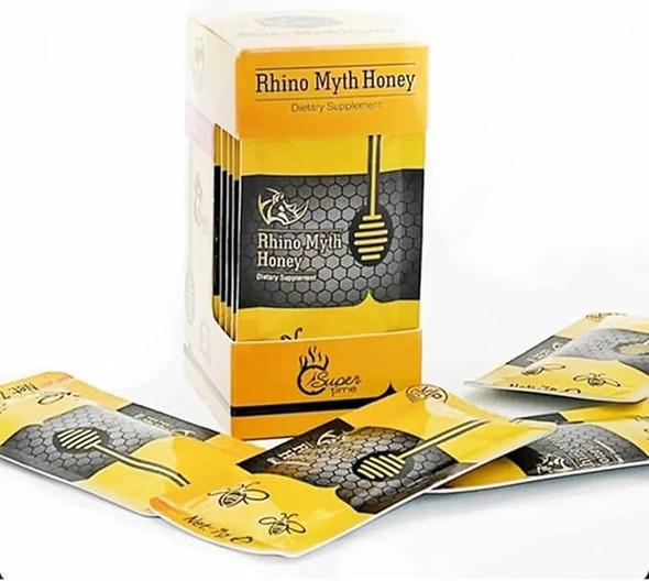 Original Rhino Myth Honey - Gold  (12 Sachets - 7grams)