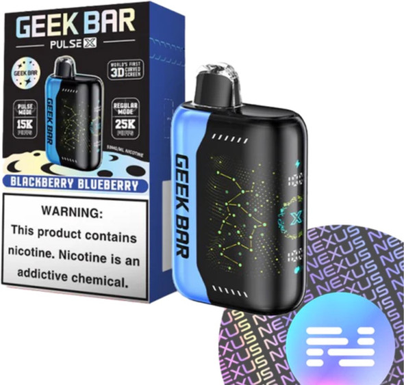 Geek Bar Pulse X Disposable 5%  - Blackberry Blueberry