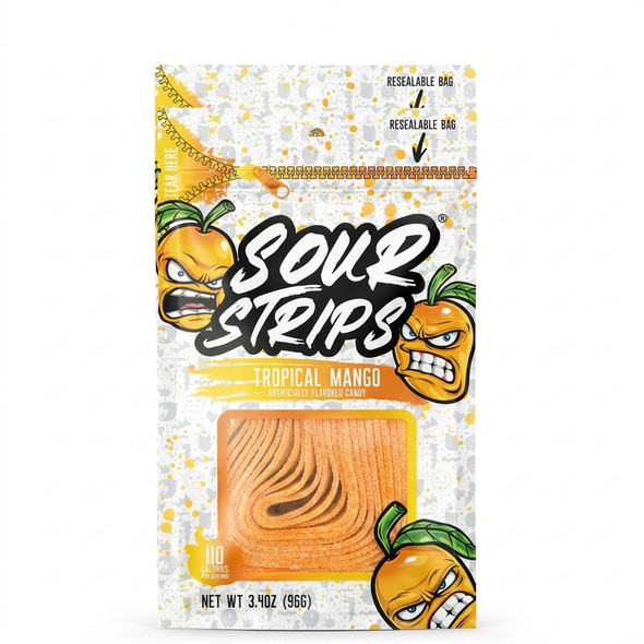 Sour Strips Tropical Mango