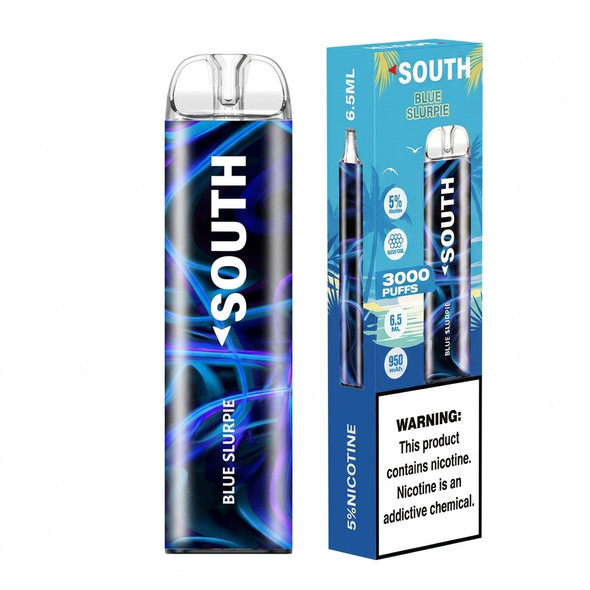 South Powered by North 6.5ML 3K Puffs Disposable — Blue Slurpie