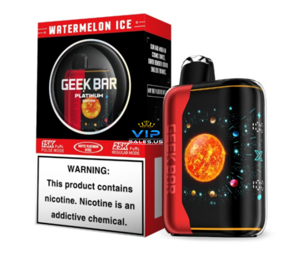 Geek Bar Pulse X Platinum Edition - 25000 Watermelon Ice Vape
