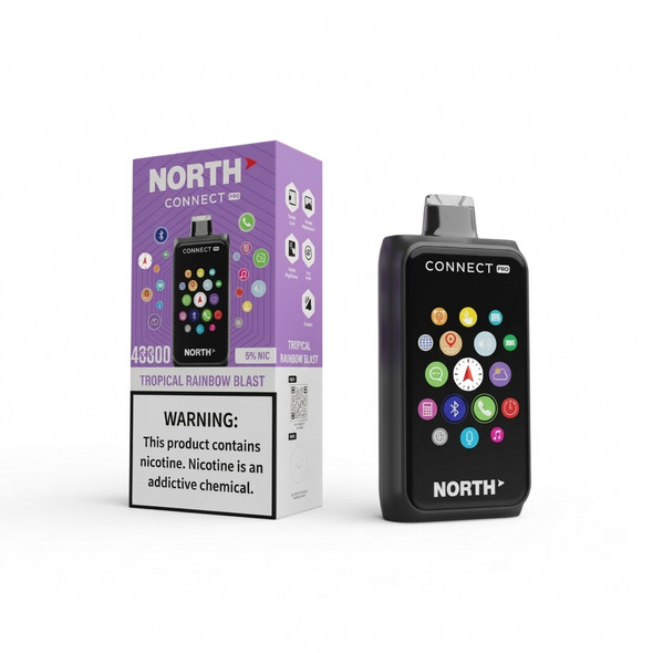 North Connect Pro 40K Disposable — Tropical Rainbow Blast
