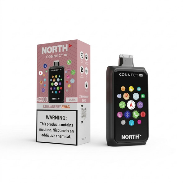 North Connect Pro 40K Disposable — Strawberry Swag