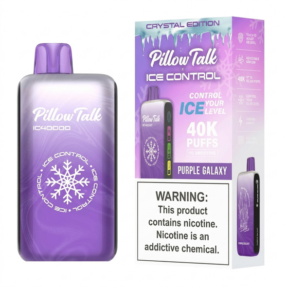 Pillow Talk Ice Control 40K — Purple Galaxy