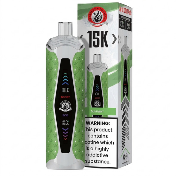 Starbuzz Super Max 15K Disposable 5mg — Gum Mint