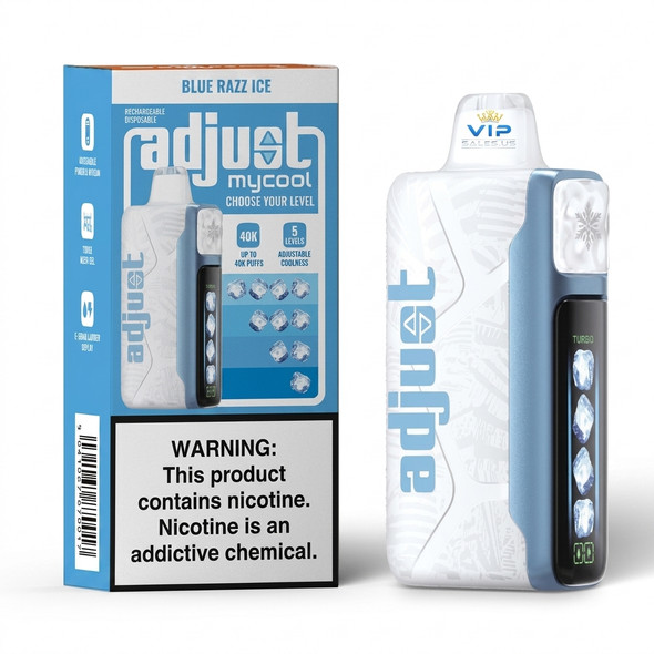 Adjust MyCool 40K Disposable 5% — Blue Razz Ice