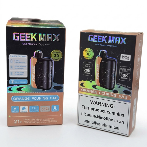 Geek Max Ultra — Orange Fcuking Fab