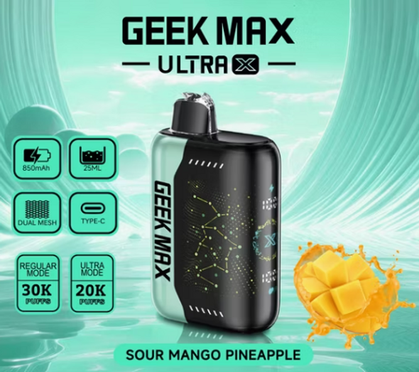 Geek Max Ultra - Sour Mango Pineapple